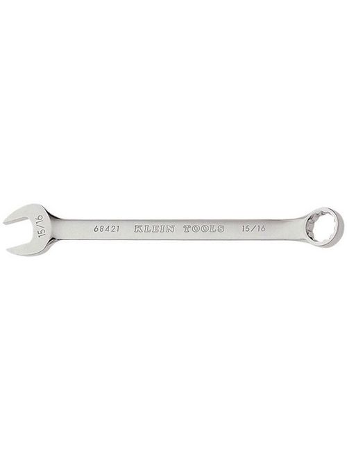 Klein Tools 68421 12-1/2 x 15/16 Inch 12-Point Box End Combination Wrench Klein Tools 68421 12-1/2 x 15/16 Inch 12-Point Box End Combination Wrench