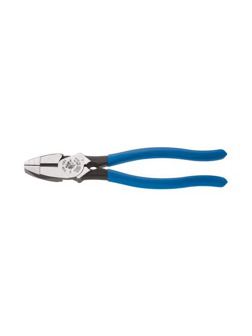 Klein Tools D2000-9NETH 1-19/32 x 1-1/4 x 5/8 Inch Plastic Dipped Royal Blue Handle High Leverage Side Cutting Pliers Klein Tools D2000-9NETH 1-19/32 x 1-1/4 x 5/8 Inch Plastic Dipped Royal Blue Handle High Leverage Side Cutting Pliers