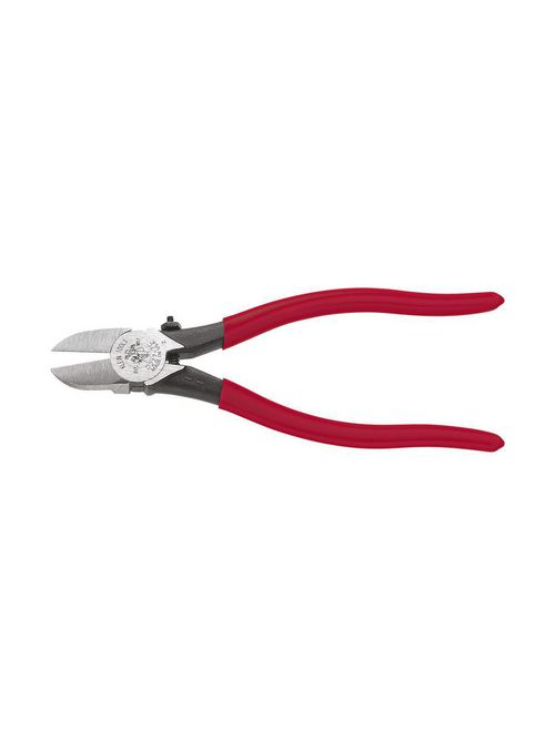 Klein Tools D227-7C 1 x 31/32 Inch x 1/2 Plastic Dipped Red Handle Cutting Pliers Klein Tools D227-7C 1 x 31/32 Inch x 1/2 Plastic Dipped Red Handle Cutting Pliers