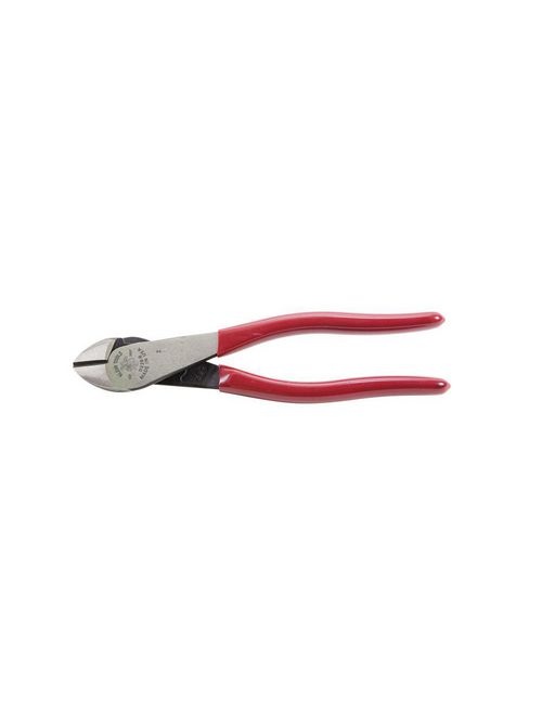 Klein D228-7 13/16 x 1-3/16 x 7/16 Inch Plastic Dipped Red Handle High Leverage Diagonal Cutting Pliers Klein D228-7 13/16 x 1-3/16 x 7/16 Inch Plastic Dipped Red Handle High Leverage Diagonal Cutting Pliers