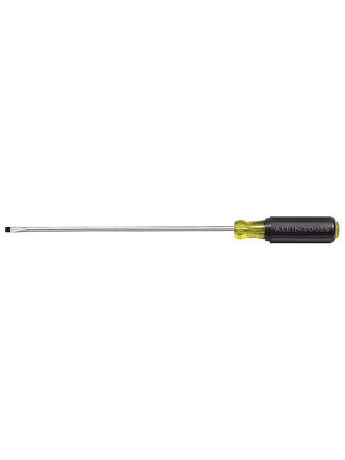 Klein Tools 608-10 1/8 x 12-3/4 Inch Shank Cabinet-Tip Miniature Screwdriver Klein Tools 608-10 1/8 x 12-3/4 Inch Shank Cabinet-Tip Miniature Screwdriver