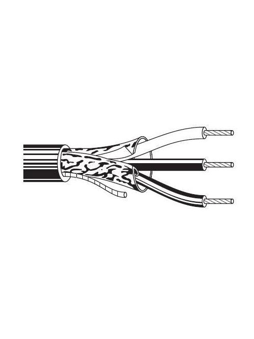 BELDEN 8770 0601000 18/3 SHIELDED PVC JACKETED 300V Product image for BELDEN 8770 0601000 18/3 SHIELDED PVC JACKETED 300V