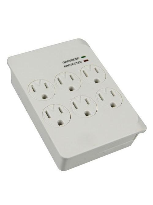 Product image for MOR 89010 6 Outlet Surge Protector