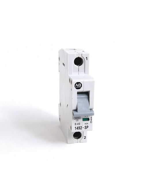 Product image for Allen Bradley 1492-SP1B400 40 Amp Supplementary Protector Miniature Circuit Breaker
