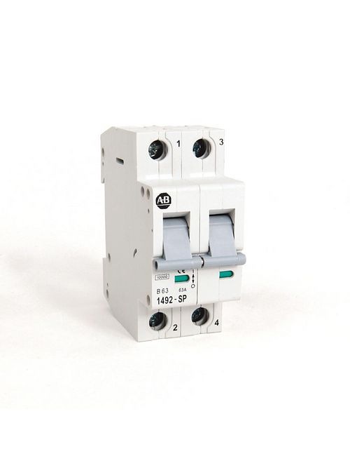 Product image for A-B 1492-SP2B630 63 A MCB - Supplementary Protector