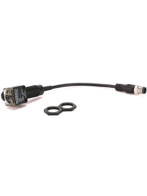 A-B 873E-EDZZ0750F4 ULTRASONIC CLEAR OBJECT SENSOR EMITTER 10-30 VDC QUICK DISCONNECT A-B 873E-EDZZ0750F4 ULTRASONIC CLEAR OBJECT SENSOR EMITTER 10-30 VDC QUICK DISCONNECT