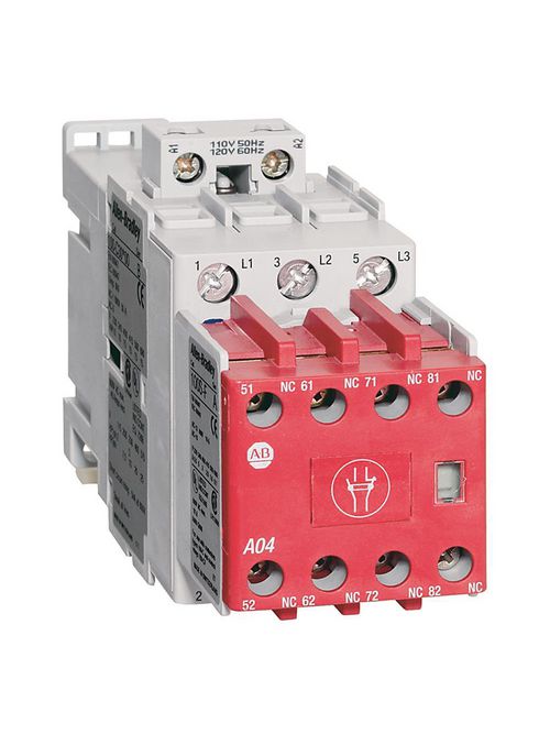 Allen-Bradley 100S-C09KD14C 9 Amp Safety Contactor Allen-Bradley 100S-C09KD14C 9 Amp Safety Contactor