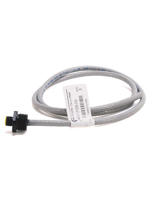 Product image for Allen Bradley 1485F-P1N5-C 1 Meter (3.28 Foot) Thin Yellow CPE Female Miniature Cable