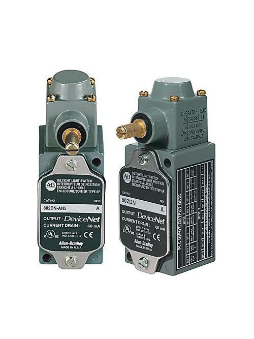 Allen-Bradley 802DN-AS2 Devicenet Limit Switch Allen-Bradley 802DN-AS2 Devicenet Limit Switch