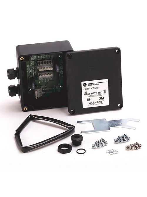 Allen-Bradley 1485T-P2T5-T5C 7.5 Amp Thin Trunk Power Tap Allen-Bradley 1485T-P2T5-T5C 7.5 Amp Thin Trunk Power Tap
