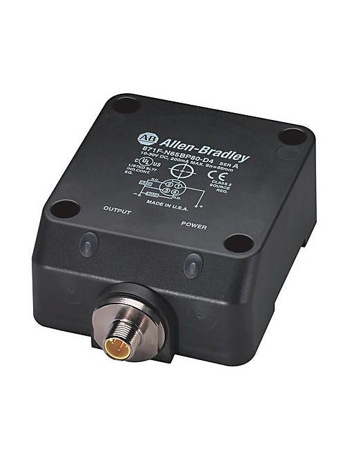 Allen-Bradley 871F-R50N80-R3 Flat Pack Style Inductive Sensor Allen-Bradley 871F-R50N80-R3 Flat Pack Style Inductive Sensor
