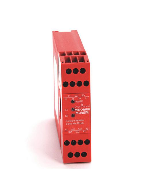 Product image for Allen-Bradley 440R-P23074 Guardmaster MSR23M Safety Relay