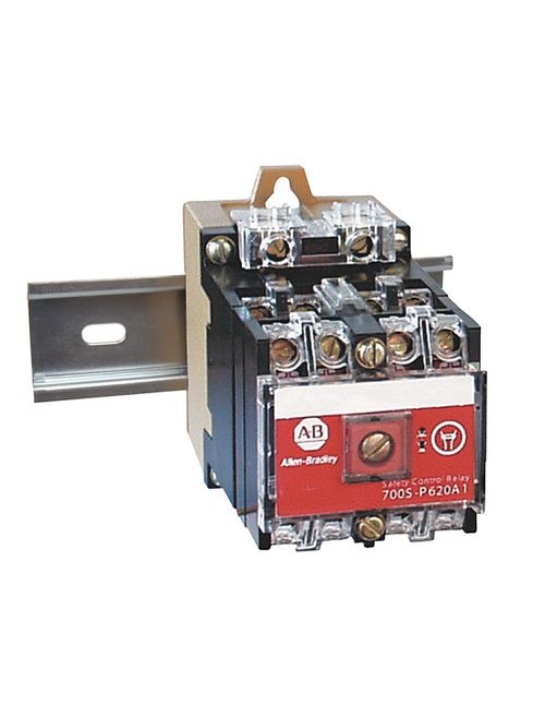 Allen-Bradley 700S-P1020A1 NEMA 600 Volt Safety Relay AC Coil Allen-Bradley 700S-P1020A1 NEMA 600 Volt Safety Relay AC Coil