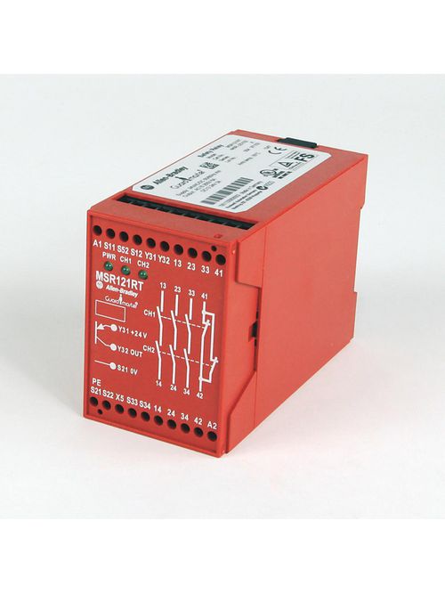 Product image for Allen-Bradley 440R-J23106 MSR123RT Safety Relay