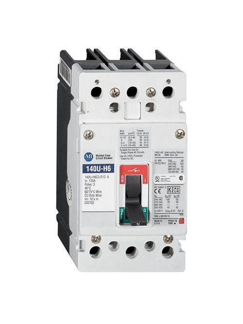 A-B 140U-H1C1-C70 70 A Molded Case Product image for A-B 140U-H1C1-C70 70 A Molded Case