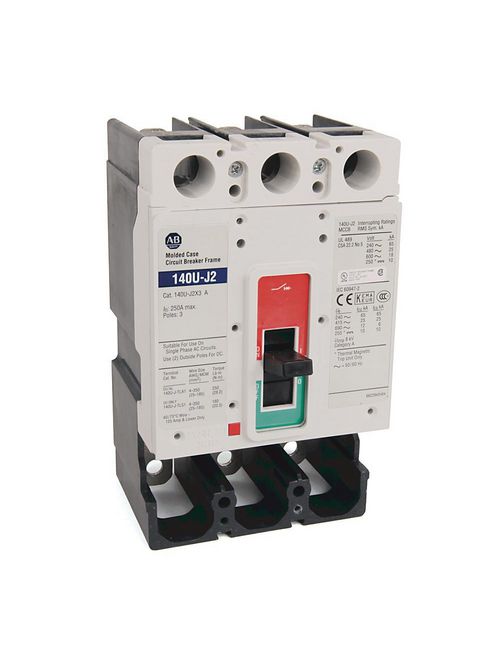 Product image for Allen Bradley 140U-J2X3 250 Amp Molded Case Circuit Breaker Frame