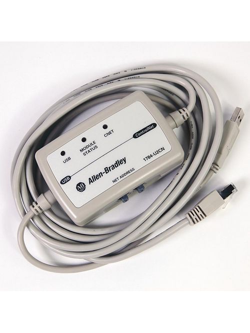 Allen-Bradley 1784-U2CN CNET to PC USB Port Interface Cable Allen-Bradley 1784-U2CN CNET to PC USB Port Interface Cable