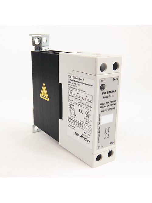 A-B 156-B20AA3 20 A Contactor Product image for A-B 156-B20AA3 20 A Contactor