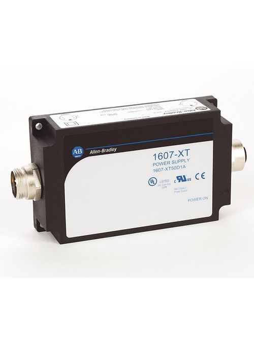 Allen Bradley 1607-XT100D1A On-Machine 91 watt 24 VDC 90 to 264 Volt 1-Output Wide Ranging Power Supply Allen Bradley 1607-XT100D1A On-Machine 91 watt 24 VDC 90 to 264 Volt 1-Output Wide Ranging Power Supply