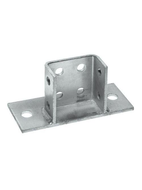 Product image for Superstrut AP-235SQ-HDG Hot Dip Galvanized Strut Post Base