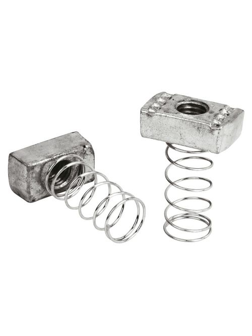 Superstrut A100-1/2EGC 1/2 Inch Electrogalvanized Spring Nut Superstrut A100-1/2EGC 1/2 Inch Electrogalvanized Spring Nut