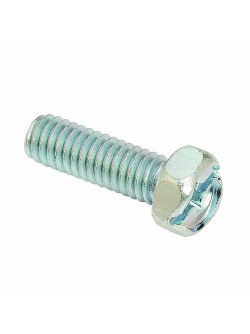 B-Line Series SCRW,SHHM 1/4X1 ZN Zinc Plated Slotted Hex Head Machine Screw B-Line Series SCRW,SHHM 1/4X1 ZN Zinc Plated Slotted Hex Head Machine Screw