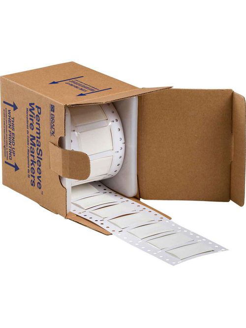 BRADY LSZH-750-2-WT-S Wire Mkr,THT, BRADY LSZH-750-2-WT-S Wire Mkr,THT,