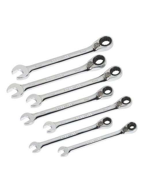 GRN 0354-02 WRENCH SET,RATCHET 7 PC GRN 0354-02 WRENCH SET,RATCHET 7 PC