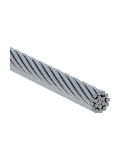 Product image for Erico LPA105500 Non-Insulated Stranded Conductor, Aluminum, Concentric, 500', 211 kcmil