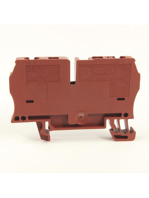 A-B 1492-L4-BR IEC Term Blck 6.1x62 A-B 1492-L4-BR IEC Term Blck 6.1x62