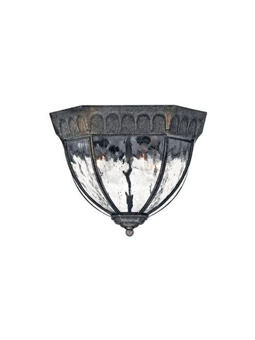 Product image for Regal 4 Light Medium Flush Mount - Black Granite