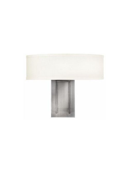 Product image for Hampton 2 Light Wall Sconce - Antique Nickel