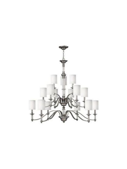 Product image for Sussex 15 Light Extra Large Chandelier - Brushed Nickel