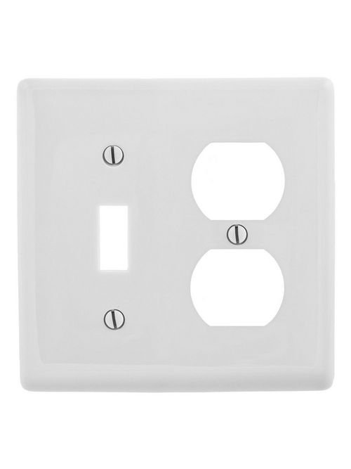 HWDK NP18OW WALLPLATE, 2-G, 1) DUP HWDK NP18OW WALLPLATE, 2-G, 1) DUP