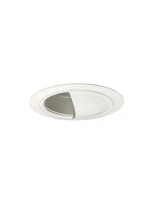 Product image for Juno 213B-WH 5 Inch Black Baffle LED Downlight Trim