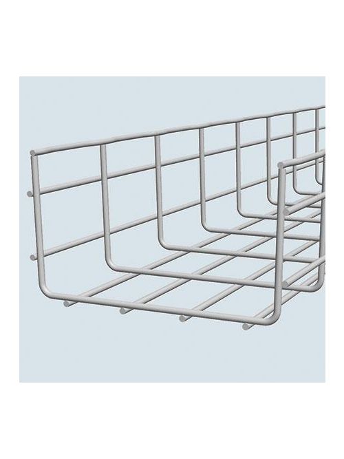 Product image for Cablofil CF105/400EZ 4" Deep Wire Mesh Cable Tray, 16" Width x 10ft Length, Electro-Zinc Finish