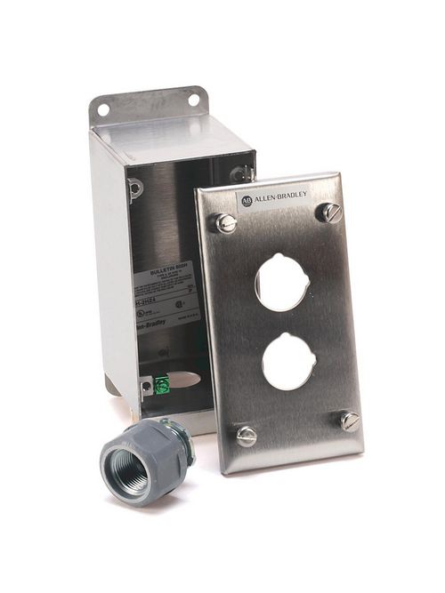 Allen-Bradley 800H-2HZ4M1 30 mm Push Button Enclosure Allen-Bradley 800H-2HZ4M1 30 mm Push Button Enclosure