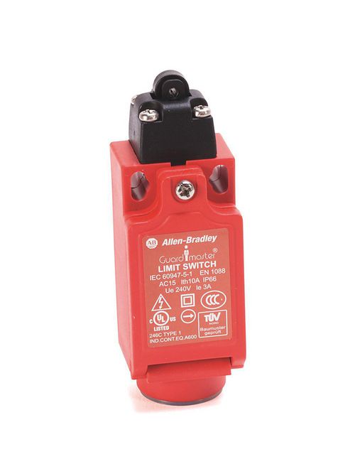 Allen-Bradley 440P-CRPS11E 22 mm Hinge Roller Plunger Safety Limit Switch Allen-Bradley 440P-CRPS11E 22 mm Hinge Roller Plunger Safety Limit Switch