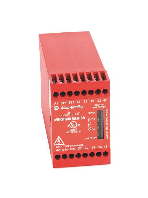 Product image for Allen Bradley 440R-M23057 MSR15DT Safety Relay