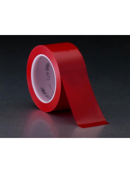 3M 471-Red-2"x36yd-Bulk Plastic Film Tape 3M 471-Red-2"x36yd-Bulk Plastic Film Tape
