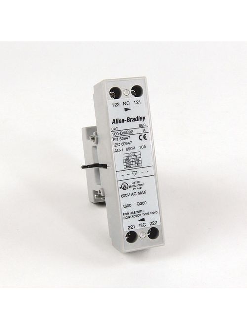 Allen-Bradley 100-DMC02 Contactor Interlock Allen-Bradley 100-DMC02 Contactor Interlock