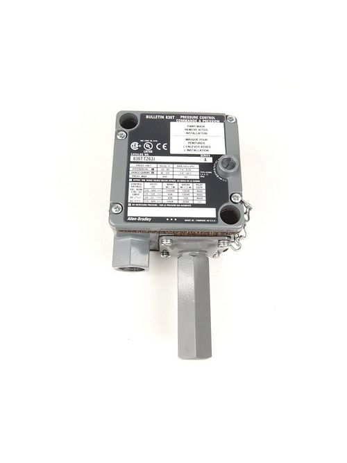 Allen-Bradley 836T-T262JX40 Electro Mechanical Pressure Control Switch Allen-Bradley 836T-T262JX40 Electro Mechanical Pressure Control Switch
