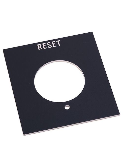 Allen-Bradley 800H-Y38 Type 7&9 Legend Plate Push Button Allen-Bradley 800H-Y38 Type 7&9 Legend Plate Push Button