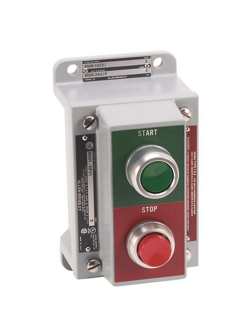 Allen-Bradley 800H-2HF7P Push Button Station Allen-Bradley 800H-2HF7P Push Button Station