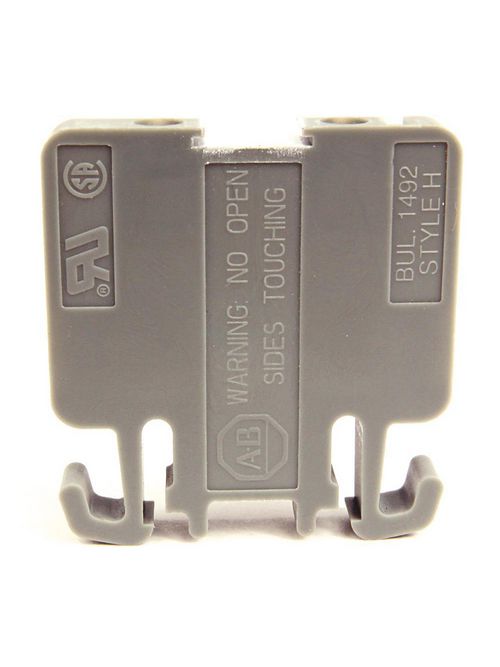 A-B 1492-H1GY TERM BLCK Rail MTD 1P A-B 1492-H1GY TERM BLCK Rail MTD 1P