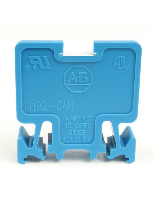 Allen-Bradley 1492-CAM1L 1-Pole 55 Amp 600 Volt White Multi-Rail Mounted Terminal Block Allen-Bradley 1492-CAM1L 1-Pole 55 Amp 600 Volt White Multi-Rail Mounted Terminal Block