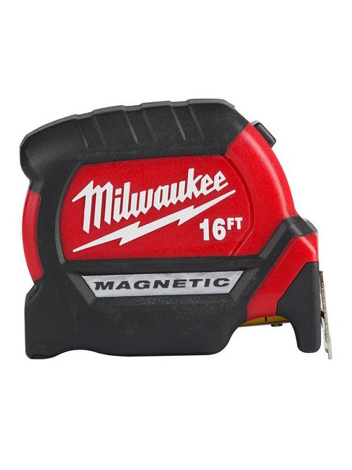 Product image for Milwaukee 48-22-0116 16ft Magnetic Tape Measure ( Replaces Old 48-22-7116 )