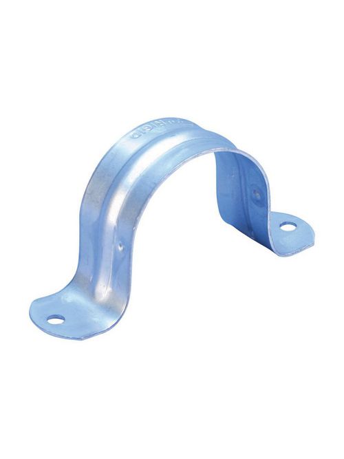 Product image for Caddy 0080075EG Two Hole Pipe Strap, 3/4" Pipe, 1.05" OD