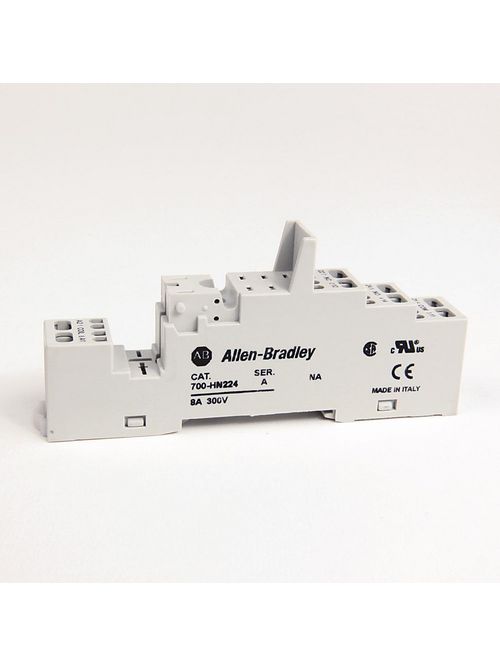 Allen-Bradley 700-HN224 700-Hk 2-Pole Spring Clamp Terminal Socket Allen-Bradley 700-HN224 700-Hk 2-Pole Spring Clamp Terminal Socket