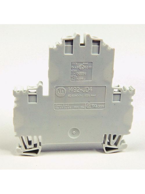 Allen-Bradley 1492-JD4 4 mm Double Level Terminal Block Allen-Bradley 1492-JD4 4 mm Double Level Terminal Block
